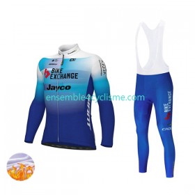 Collant à Bretelles Hiver Thermal Fleece 2022 Team BikeExchange-Jayco N003